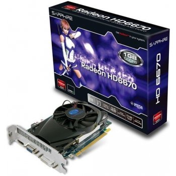 Sapphire Radeon HD 6670 1GB DDR5 11192-14-20G