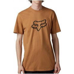 Pánské Tričko Fox pánské triko Fox Legacy Head Ss Tee Cognac