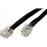 InLine 18849 telefonní s konektory RJ12 6/6 20m černý – Zboží Živě