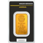Argor-Heraeus zlatý slitek 20 g – Zbozi.Blesk.cz
