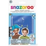 Snazaroo Šablony na obličejové barvy 6 ks modré – Zboží Mobilmania