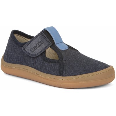 Froddo G1700309-1 barefoot canvas T dark blue – Zboží Mobilmania