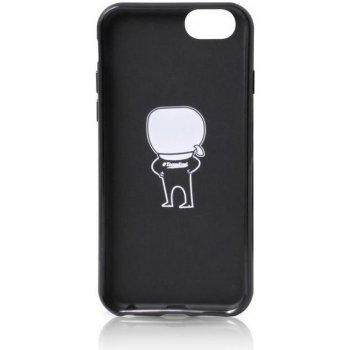 Pouzdro Karl Lagerfeld K-Team TPU iPhone 6/6S černé