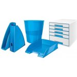 Leitz Wow plastový odkladač bílý / modrý – Zboží Mobilmania