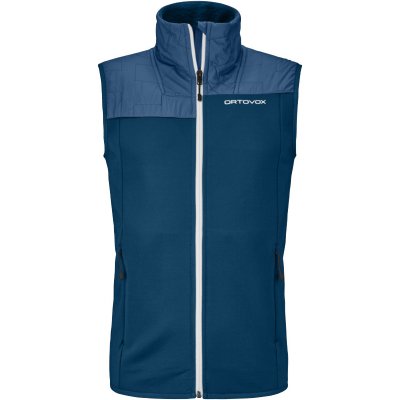 Ortovox Fleece Plus Vest petrolejová – Sleviste.cz