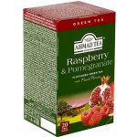 Ahmad Tea Zelený čaj s malinou a granátovým jablkem 20 x 2 g – Sleviste.cz