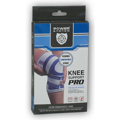 Power System Elastické bandáže na kolena Knee Support Pro – Hledejceny.cz