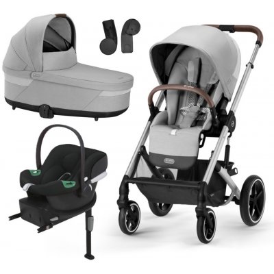 Cybex SET 5v1 Balios S Lux 2024 + Cot S Lux + Aton B2 i-Size + báze One + adaptéry – Zboží Mobilmania