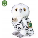 Rappa sova bílá 25 cm – Zboží Dáma