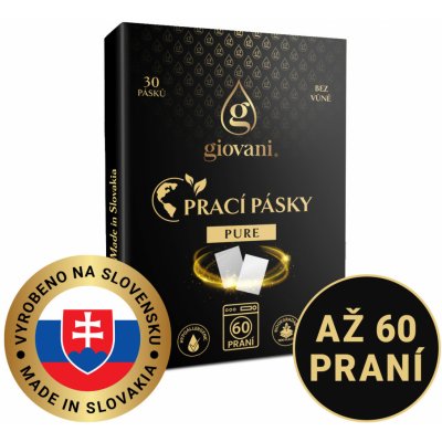 Giovani prací pásky PURE 60 praní – Zboží Dáma