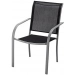 Sunfun Amy Zahradní židle, 66 x 56 x 86 cm, ocel, černá FCS00349K SILBER/SCHWARZ – Hledejceny.cz
