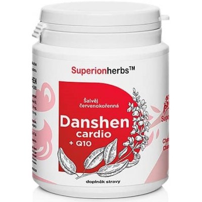 Superionherbs Danshein Q10 90 kapslí – Hledejceny.cz
