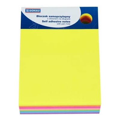 Samolepicí blok poznámkových lístků, 101 × 76 mm, 7 × 40 listů, DONAU, různé barvy 7581001PL-99 – Hledejceny.cz