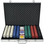 Vidaxl Poker set 1000 – Zbozi.Blesk.cz