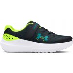 Under Armour UA BGS Surge 4 black/high vis yellow/circuit teal černé – Zboží Mobilmania