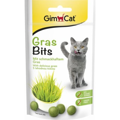 GimCat Gras Bits 40 g – Zboží Mobilmania