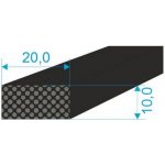 021020 Profilové těsnění 10x20 plné – Zboží Mobilmania