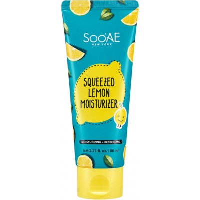 Soo'AE Squeezed Lemon Moisturizer Hydratační pleťový krém 80 ml