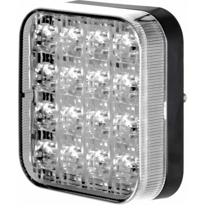 LED couvací světlo 12V bílé, 16 LED, ECE R10 R148, IP67 - 87x77x29 mm – Hledejceny.cz