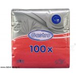 Wimex ubrousky 1V červené 100ks 33x33cm