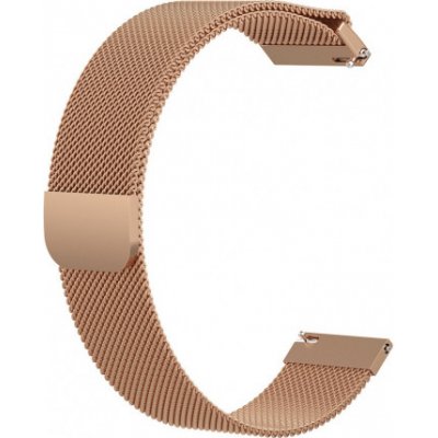 BStrap Milanese řemínek na Garmin Vivoactive 4, rose gold SSG010C0406 – Zbozi.Blesk.cz