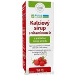 Plus Lékárna Kalciový sirup s vitamínem D s příchutí lesní jahody 150 ml – Hledejceny.cz