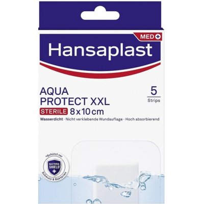 Hansaplast Aqua Protect XXL voděodolná náplast 5 ks – Zboží Mobilmania