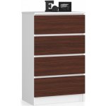 Ak furniture Kuba 60 cm 4 šuplíky – Hledejceny.cz