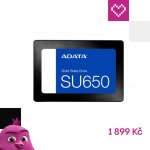 ADATA Ultimate SU650 512GB, ASU650SS-512GT-R – Hledejceny.cz