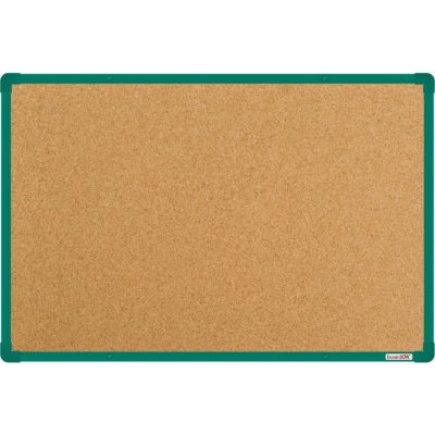 VMS VISION Korková nástěnka boardOK se zeleným rámem 600 x 900 – Hledejceny.cz