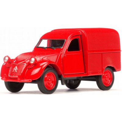 Welly Citroën 2CV Fourgonnette 1:34-39 červená – Sleviste.cz