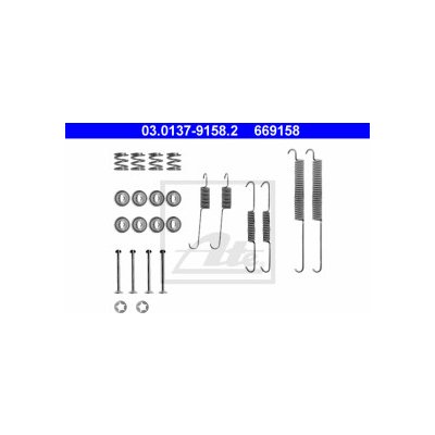 Sada příslušenství, brzdové čelisti ATE 03.0137-9158.2 – Sleviste.cz