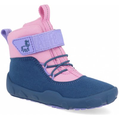 Affenzahn Barefoot dětské zimní boty Prewalker Warmy Unicorn růžové – Zboží Dáma