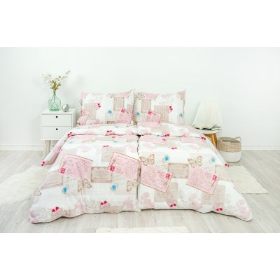 Stanex povlečení krep pošta LS189 140x220 70x90 – Hledejceny.cz