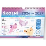 Školní plánovací s háčkem 30 x 21 cm 2027 – Hledejceny.cz