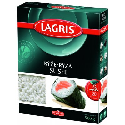 Lagris Sushi rýže - 0,5 kg – Zboží Dáma
