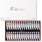 ShinHan PWC Premium extra fine artists Water color S prémiové akvarelové barvy v tubě sada 32 barev x 15 ml – Hledejceny.cz