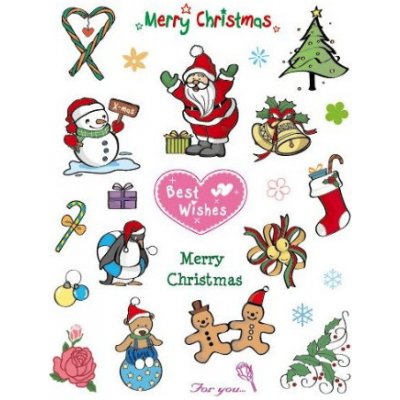 Creatoys Razítka Vánoce Merry Christmas for you – Zboží Dáma