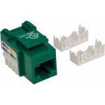 Intellinet Cat5e Keystone Jack, UTP, Green, Punch-down – Zboží Živě