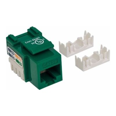 Intellinet Cat5e Keystone Jack, UTP, Green, Punch-down – Zboží Živě