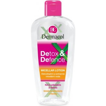 Dermacol Detox & Defence micellar lotion detoxikační a ochranná micelární voda 200 ml