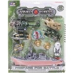 Wiky Vehicles Vojenská technika set s lodí 28 cm – Zboží Dáma