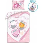 Halantex povlečení Prasátko Peppa Pravá Princezna 9699 40 x 60 cm 100 x 135 cm – Zboží Dáma