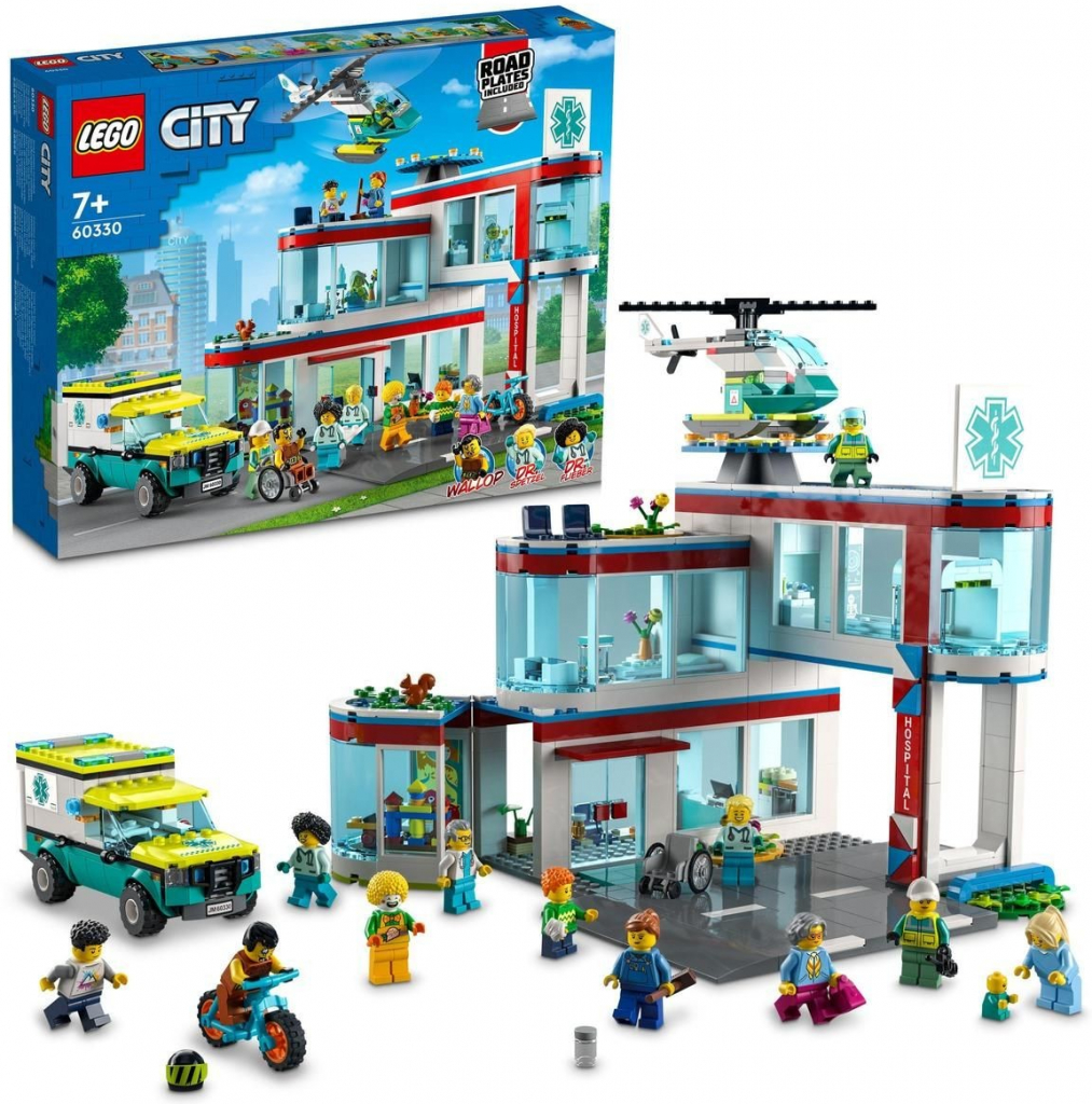 LEGO® City 60330 Nemocnice od 1 759 Kč - Heureka.cz