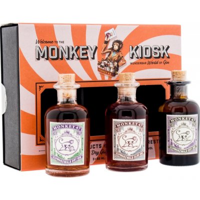 Monkey 47 Kiosk 41,1% 0,15 l (holá láhev) – Zboží Mobilmania