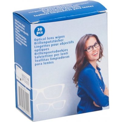 LifeTime Čistící ubrousky na brýle bez alkoholu 30 ks – HobbyKompas.cz