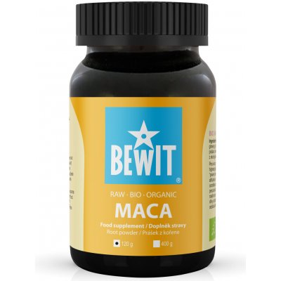 BEWIT Maca prášek RAW, BIO 400 g – Hledejceny.cz
