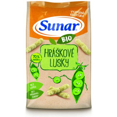 Sunárek Bio hráškové lusky 50 g