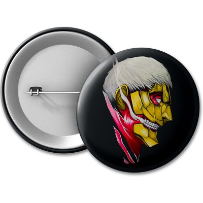 Attack on Titan Placka Armored Titan - 50 mm – Zboží Dáma