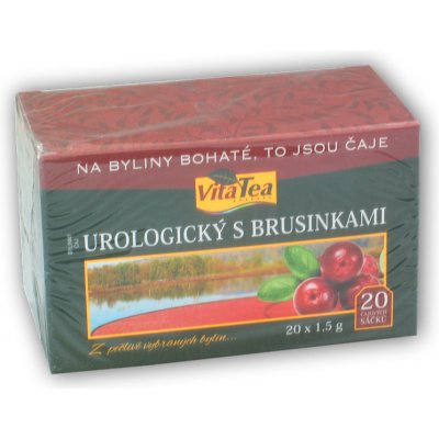 Vitaharmony VitaTea urologický s brusinkou porcovaný čaj 20 x 1,5 g – Hledejceny.cz